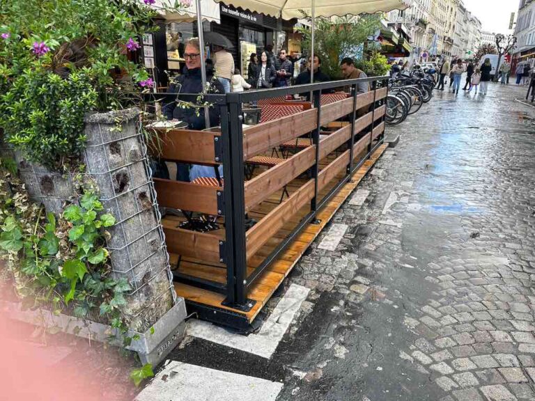 Terrasse estivale urbaine Paris 18 Le nazir photo 7